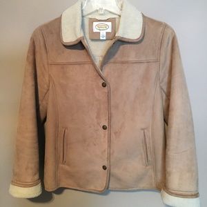 Sherpa lined jacket